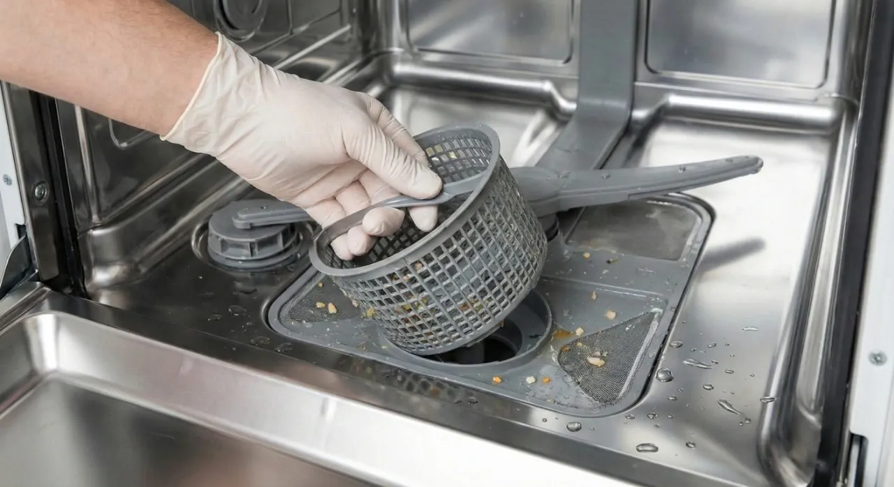 Dishwasher Bottom Rack troubleshooting, by expert technician