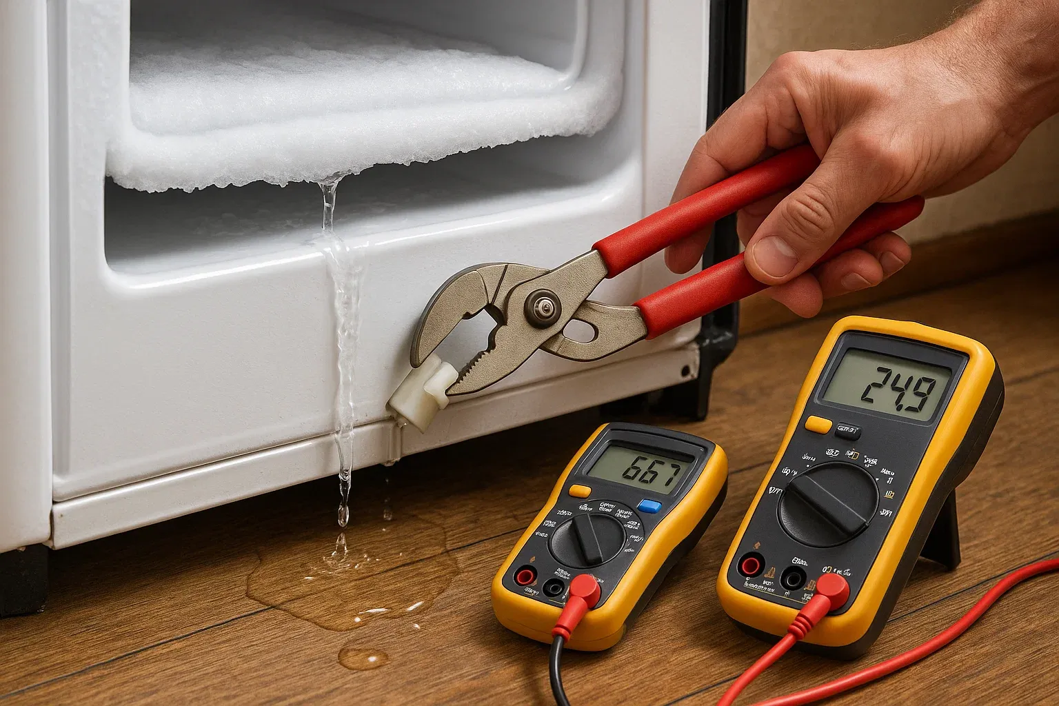 Leaking freezer repair Citrus Heights CA near Arcade Creek
