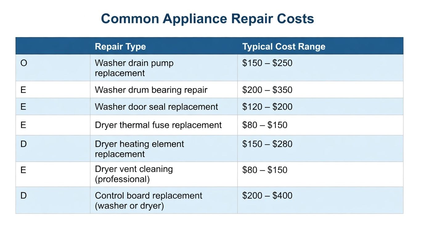 LG Washer and Dryer Repair Costs in Sacramento CA | Fair Appliance Repair Service