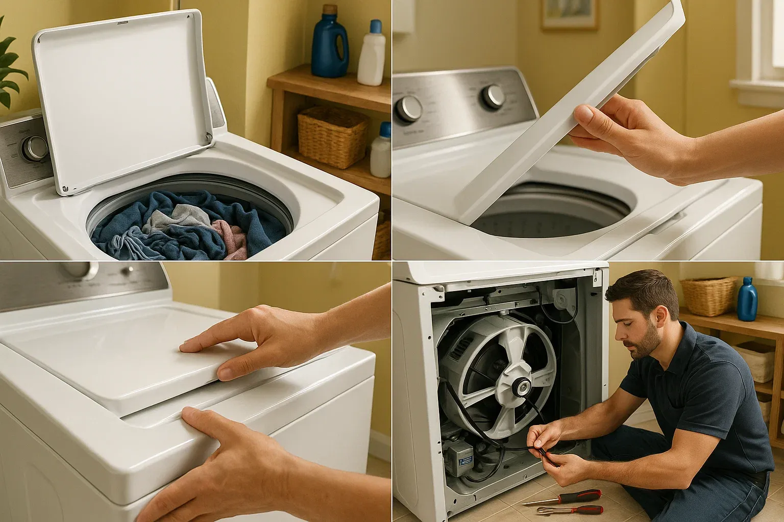 Maytag washer not spinning Sacramento – broken lid switch, worn drive belt, or motor issue repair