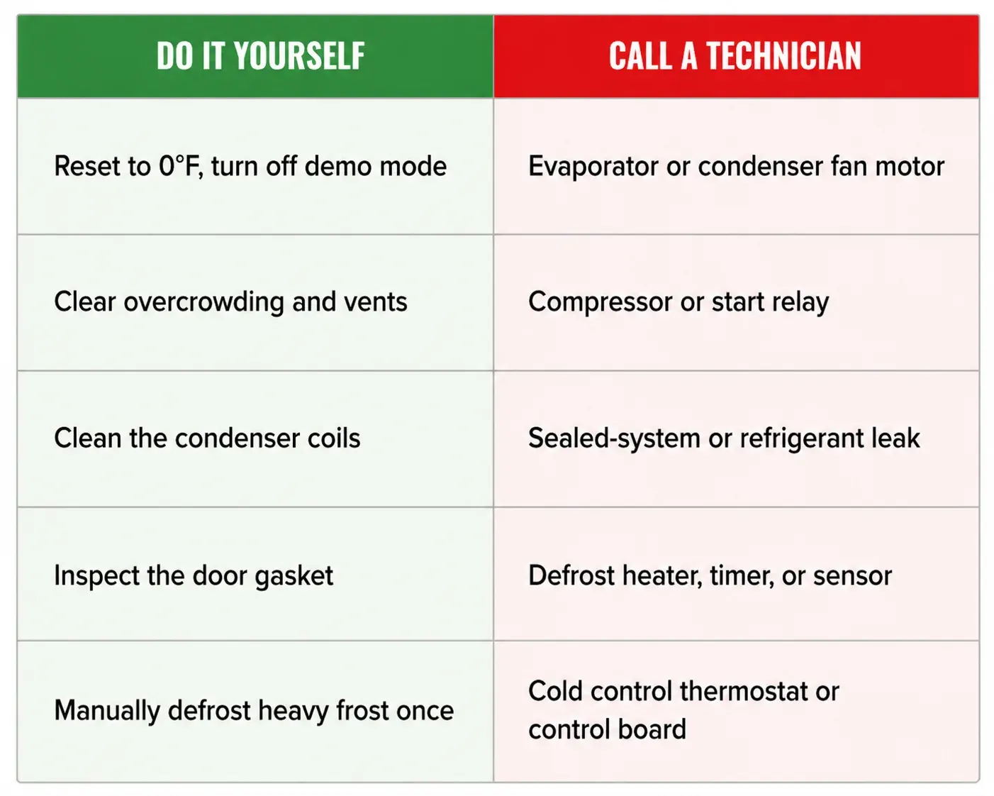 freezer-diy-vs-technician-table