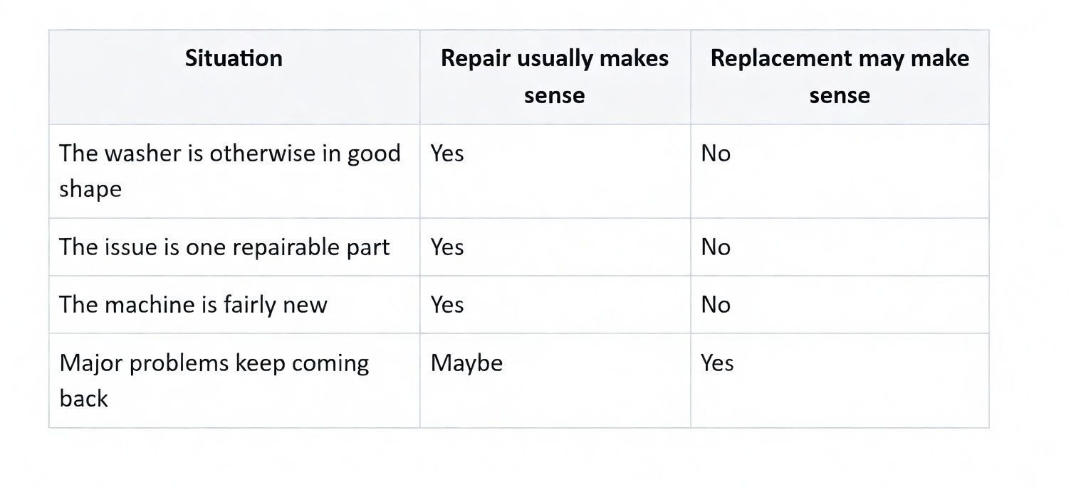 Fixing a Maytag Washer That Won’t Spin-Fair Appliance Repair Service Sacramento, CA